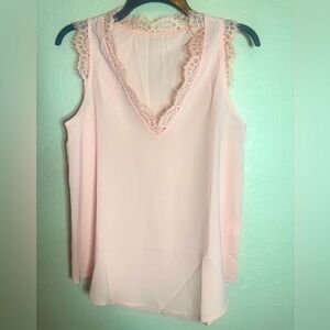 Pink boutique brand size small tank top